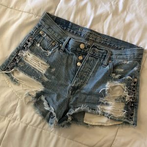 American Eagle Vintage Hi-Rise Festival Shorts